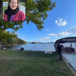 Angekommen auf der kleinen Insel