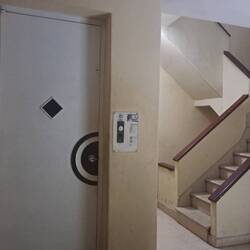 Stairs and lift to apartment / Restaurant