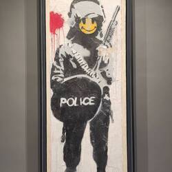 Banksy: Smiling Copper