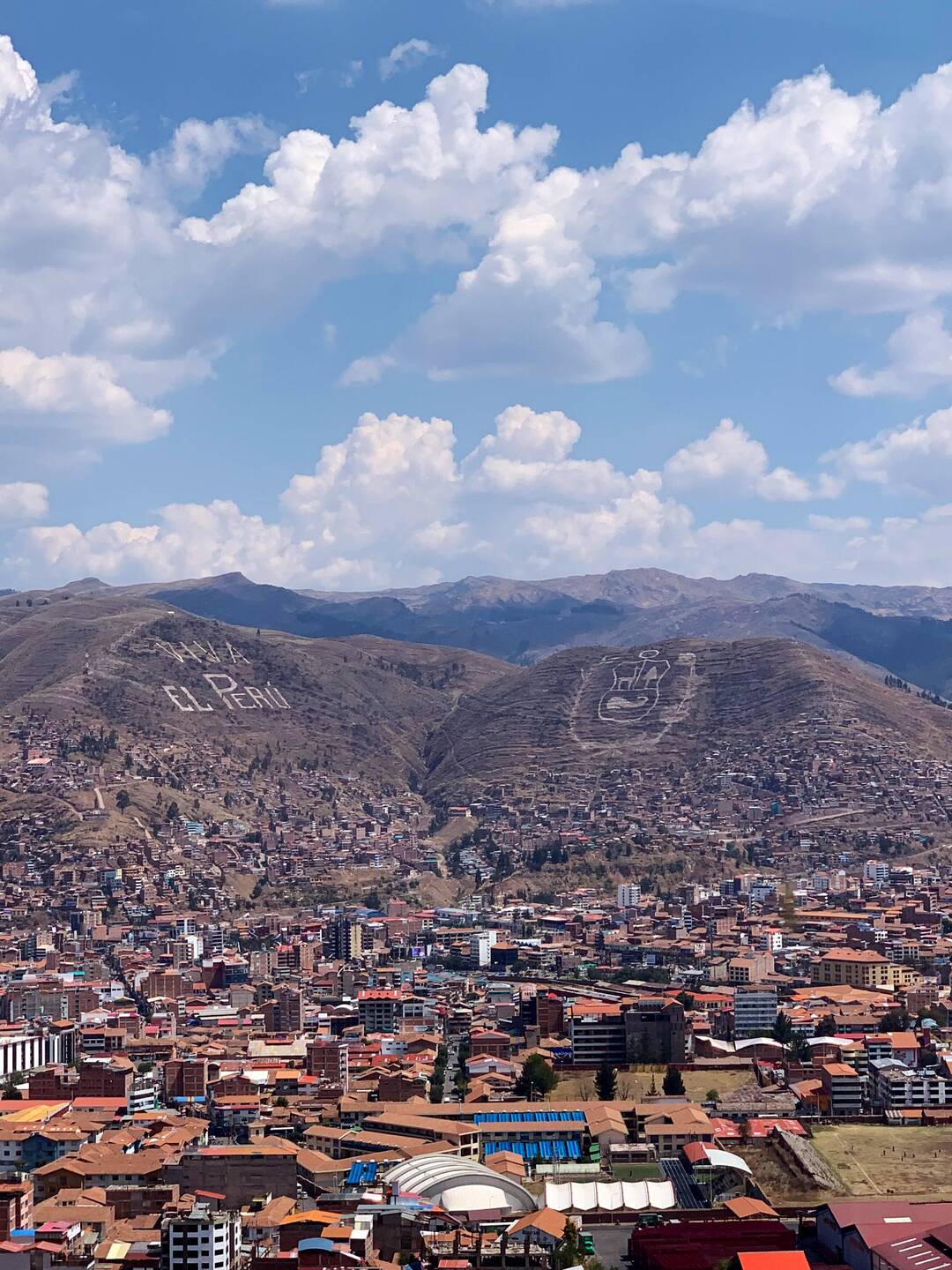 Flying into Cuzco