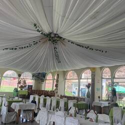 Buffet lunch hosted by local families. Fresh & delicious