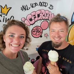Fancy Leute mit fancy Eis!