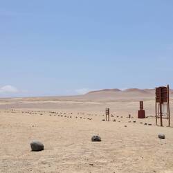 Sand, Steine und Salz, soweit das Auge reicht