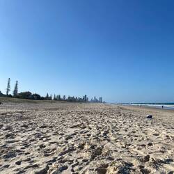 Blick auf Gold Coast