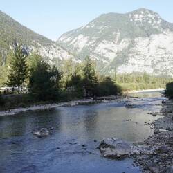 Finally found the "local stream" we were supposed to walk along on the first day