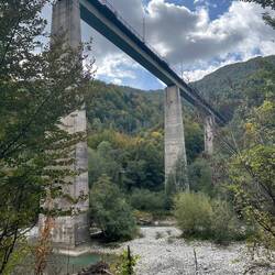 The railway viaduct