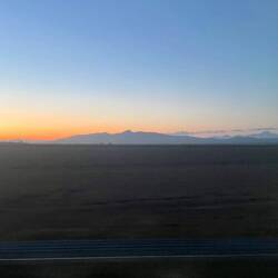 Busfahrt nach Sapporo