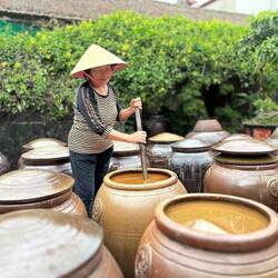 Frau The muss das täglich umrühren..
