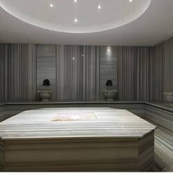 Today we had a traditional Turkish bath in a Hammam