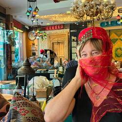 You could play dress-ups in the lunch restaurant