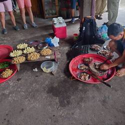 Farmer preparing the pork