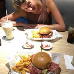Ein letztes Essen in Bali :)