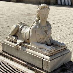 Beautiful sculptures throughout