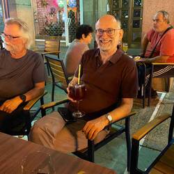 Mark also enjoyed a Sangria