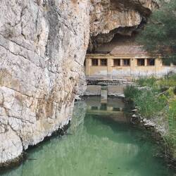 Eine der Quellen, von der der See gespeist wird