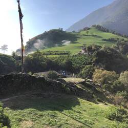 Ausblick von Schloss Juval