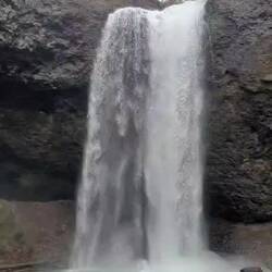 Zur Entspannung - Wasserfallbaden.