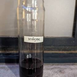 Homemade cherry spirit