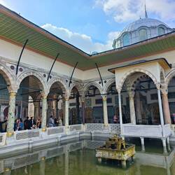 Chamber of Whispers. They would put the fountain on to drown out conversation from others