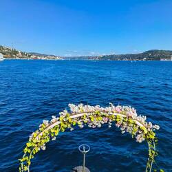 The Europe side and the Asian side, joined by a bridge 🌉