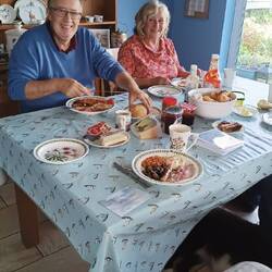 "Full English", unsere Freunde und Gastgeber