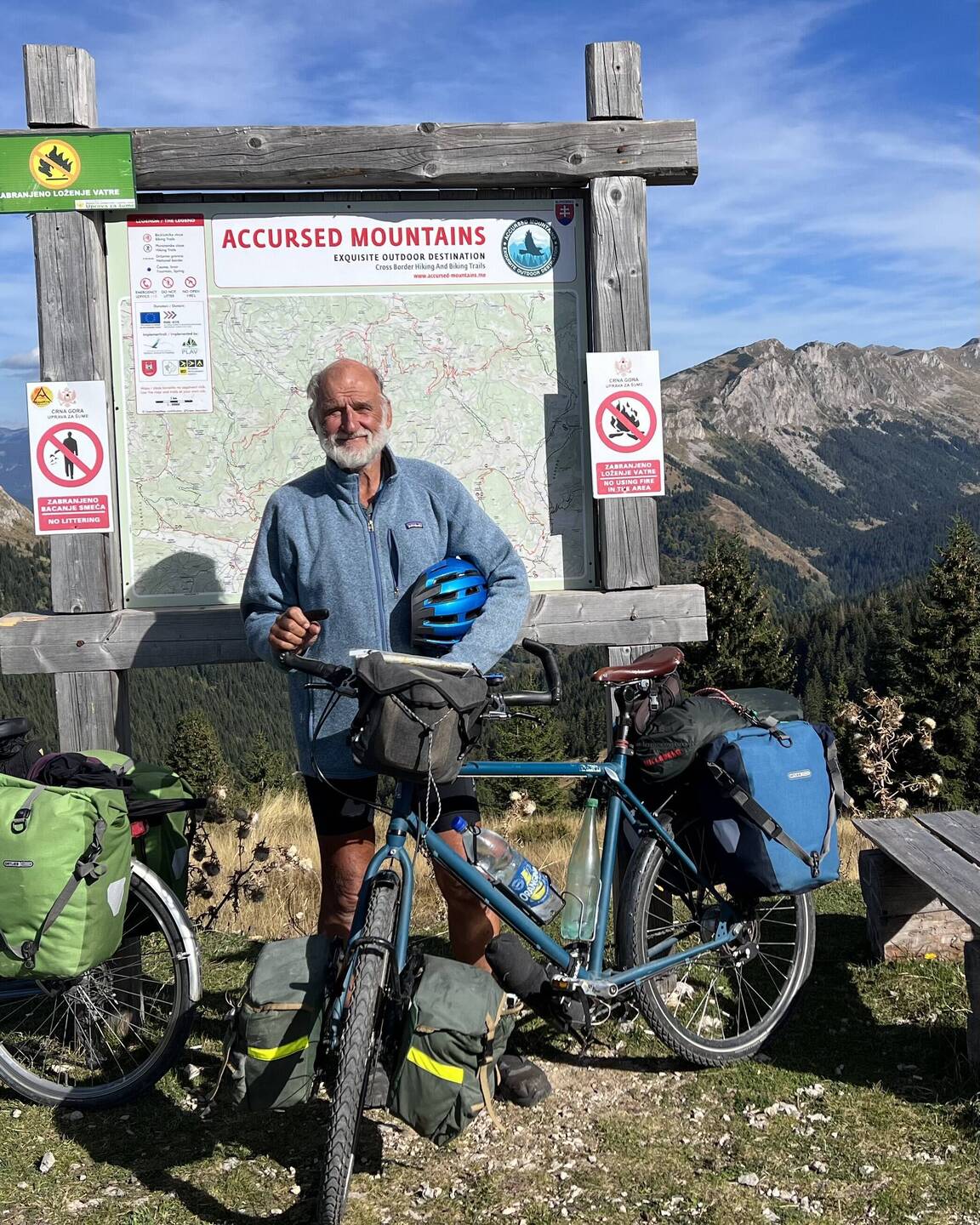 At the Čakor pass