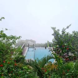 Am Nachmittag kommen jeweils die Wolken und dann sieht es so aus 😅