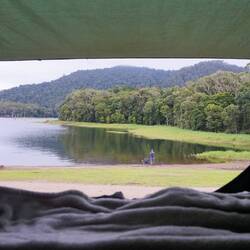 Der Blick aus dem Dachzelt