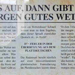 Obwohl jeder schon ewig den Spruch kennt, wussten wir dass nicht.