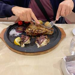 Unser Abendessen gestern