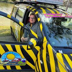 Offizielle Rallye-Einschreibung erledigt und alle Pickerl aufgeklebt