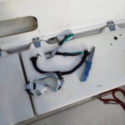 That's the bloody piece that was stuck...