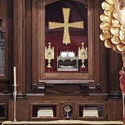 The fibula bone of San Benito.