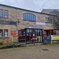 The canalside Wharf had been an old pub and was just 100m away from our moorings