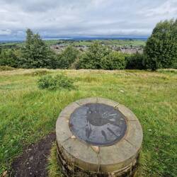 The Tank Toposcope overlooked an adjacent valley. We may have seen the sea on a clear day.