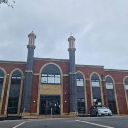 This mosque was busy running football training sessions for kids when we walked by.