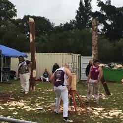 Der Holzfäller Wettbewerb