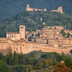 Assisi ist so schön gelegen.