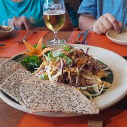Chicken and cabbage salad