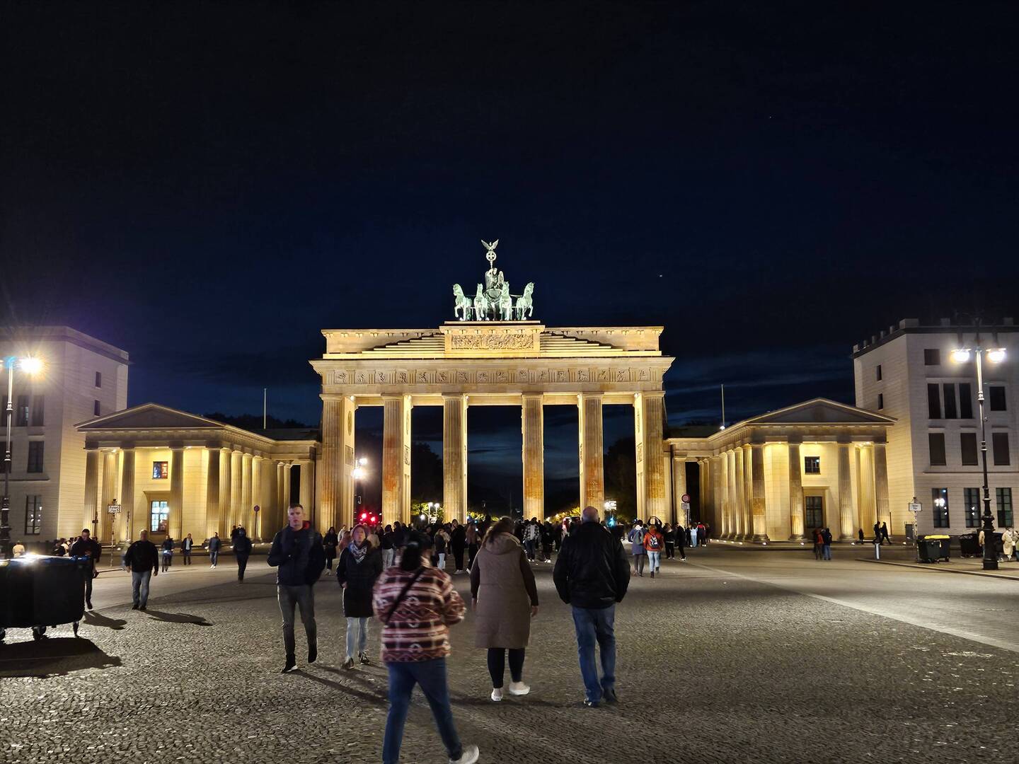 Brandenburger Tor mit Friedensgöttin Quadiga