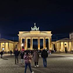 Brandenburger Tor mit Friedensgöttin Quadiga