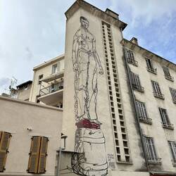 Street mural.