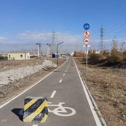 Ein Fahrradweg erster Klasse!