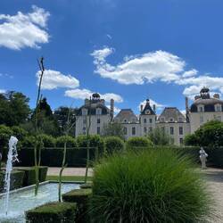 Seitliche Parkanlage Cheverny (2022)