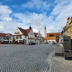 Rothenburg ist auch fast menschenleer!