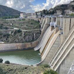 Large dam below Miranda