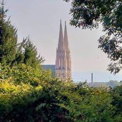 Der Blick vom Ölberg auf Görlitz und die Peters Kirche!