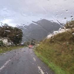 Leider hielt die Wetterprognose was sie versprochen hatte