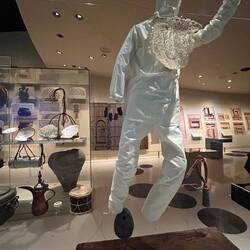 Equipment Perlentaucher: Nasenklammer, Korb, Gewicht