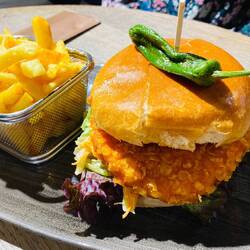Chicken Crispy Burger New York Style